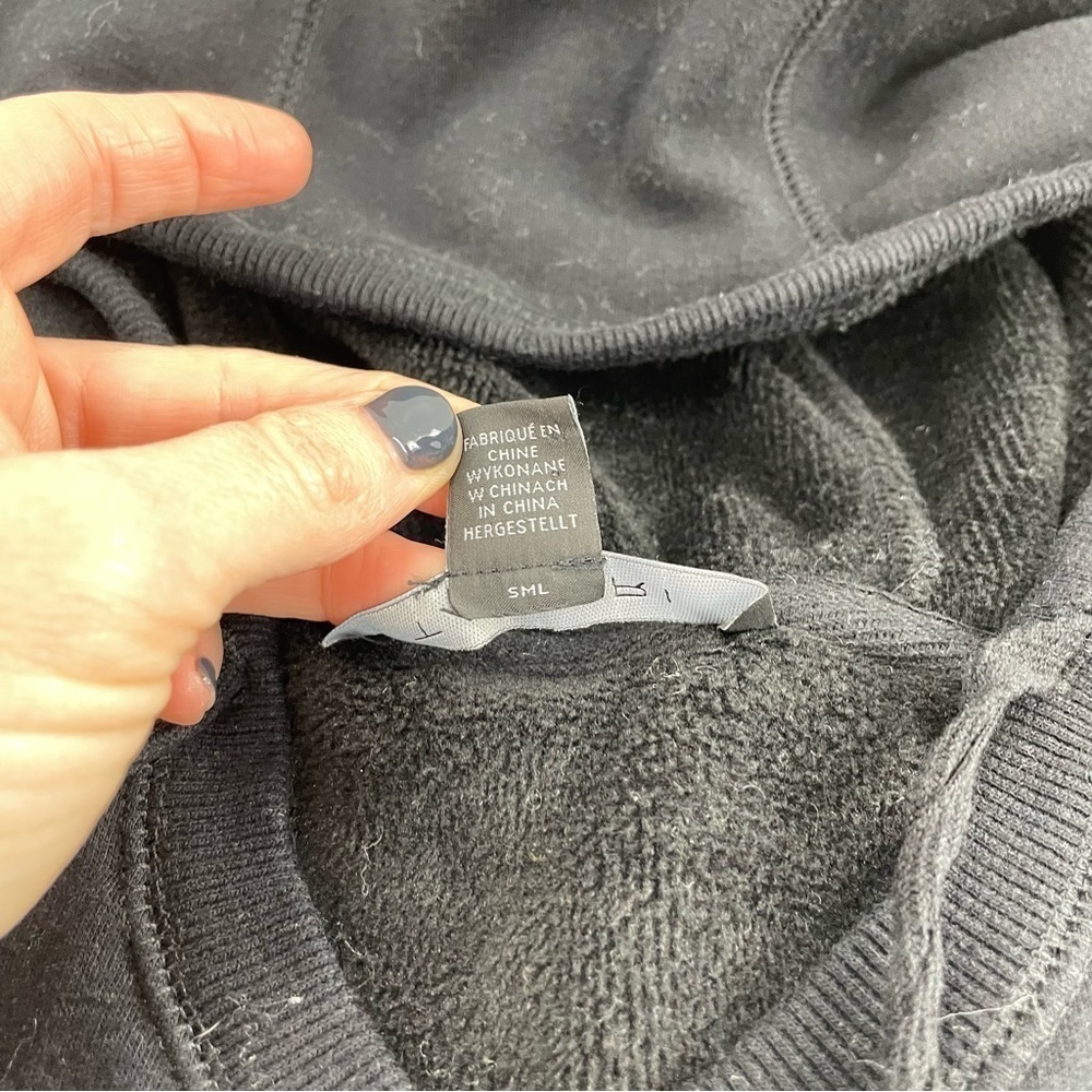 Tahari Soft Fleece Lined Hoodie Tunic / Mini Dress - Picture 11 of 11